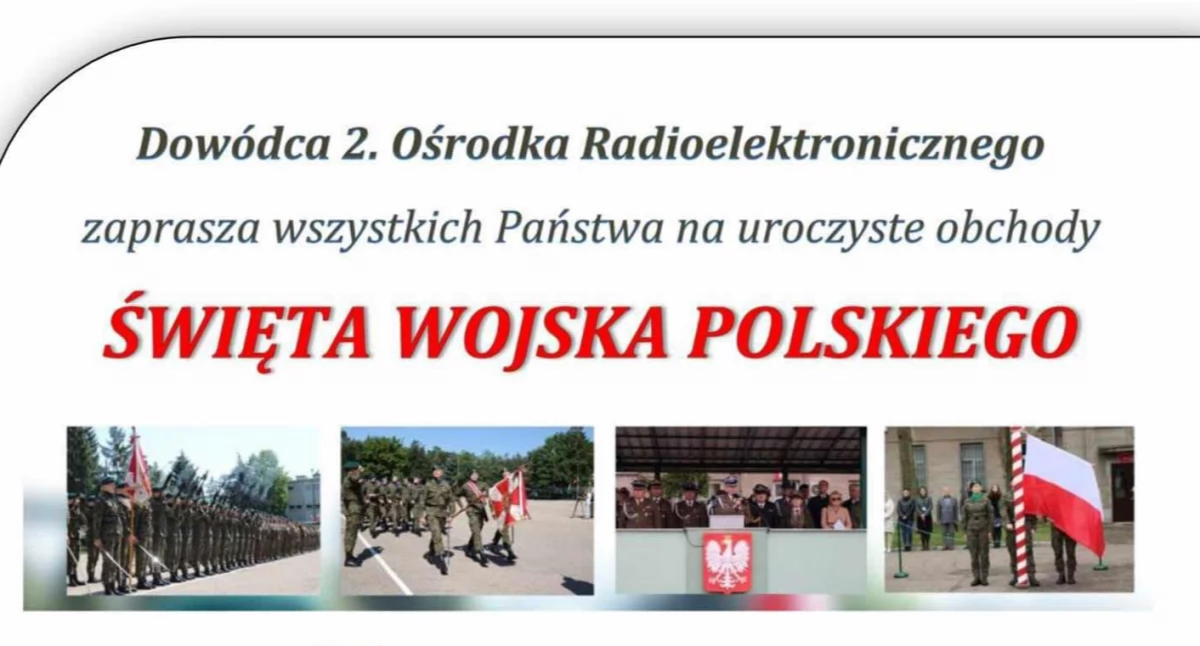 Święta i uroczystości , Święto Wojska Polskiego program przasnyskich obchodów - zdjęcie, fotografia