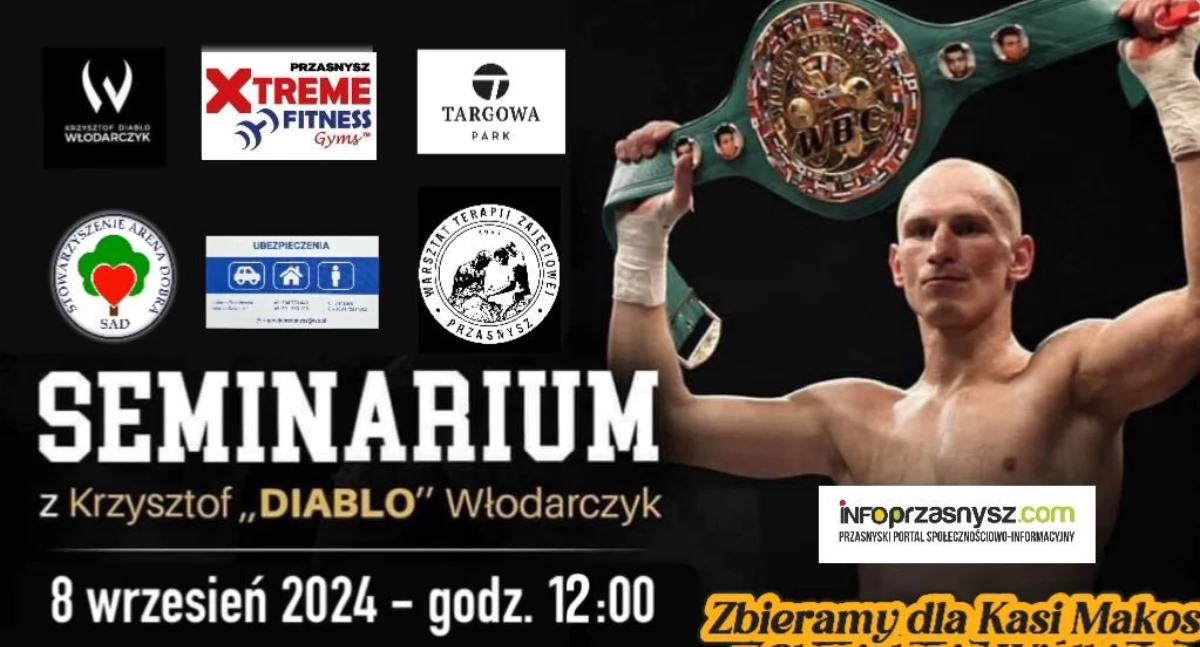 Szkolenia - Konferencje, Seminarium bokserskie Krzysztofem „Diablo” Włodarczykiem - zdjęcie, fotografia