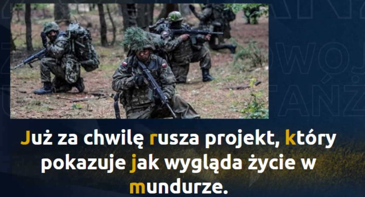 Wojsko, wkrótce rusza projekt młodych Zawód Żołnierz - zdjęcie, fotografia