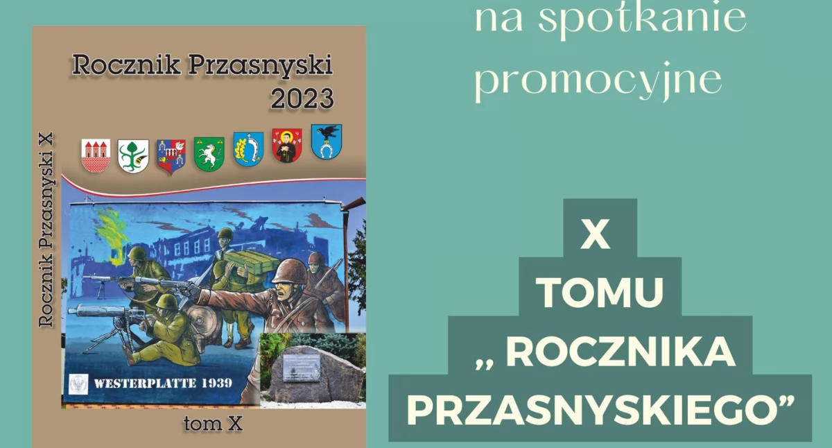 Książki - publikacje , Promocja Rocznika Przasnyskiego zaproszenie - zdjęcie, fotografia