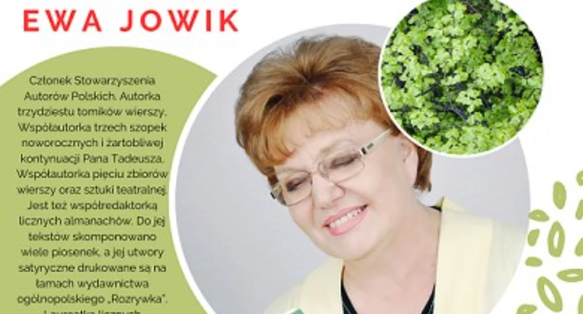 Książki - publikacje , Poetka Jowik zagości przasnyskim Muzeum Historycznym - zdjęcie, fotografia