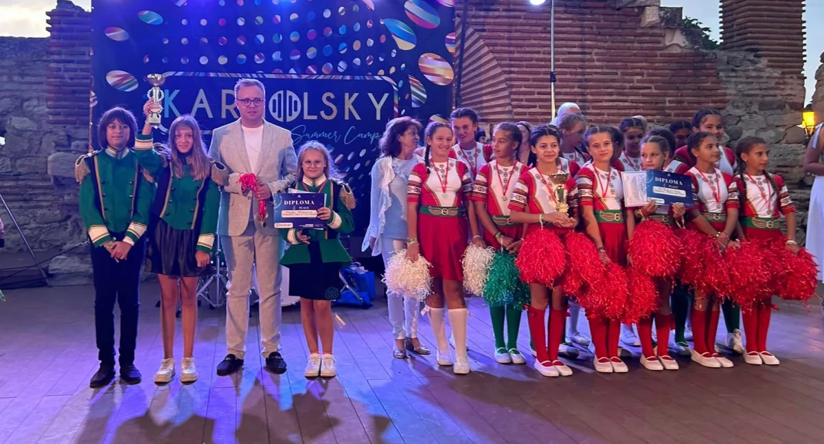 Konkursy - Wyróżnienia, Orkiestra Chorzel triumfowała podczas Festiwalu Bułgarii - zdjęcie, fotografia