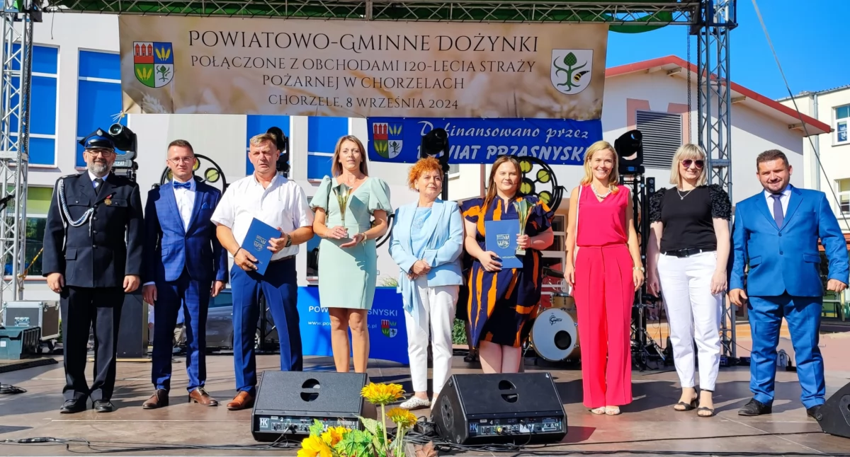 Konkursy - Wyróżnienia, Gmina Przasnysz wyróżnieni rolnicy - zdjęcie, fotografia