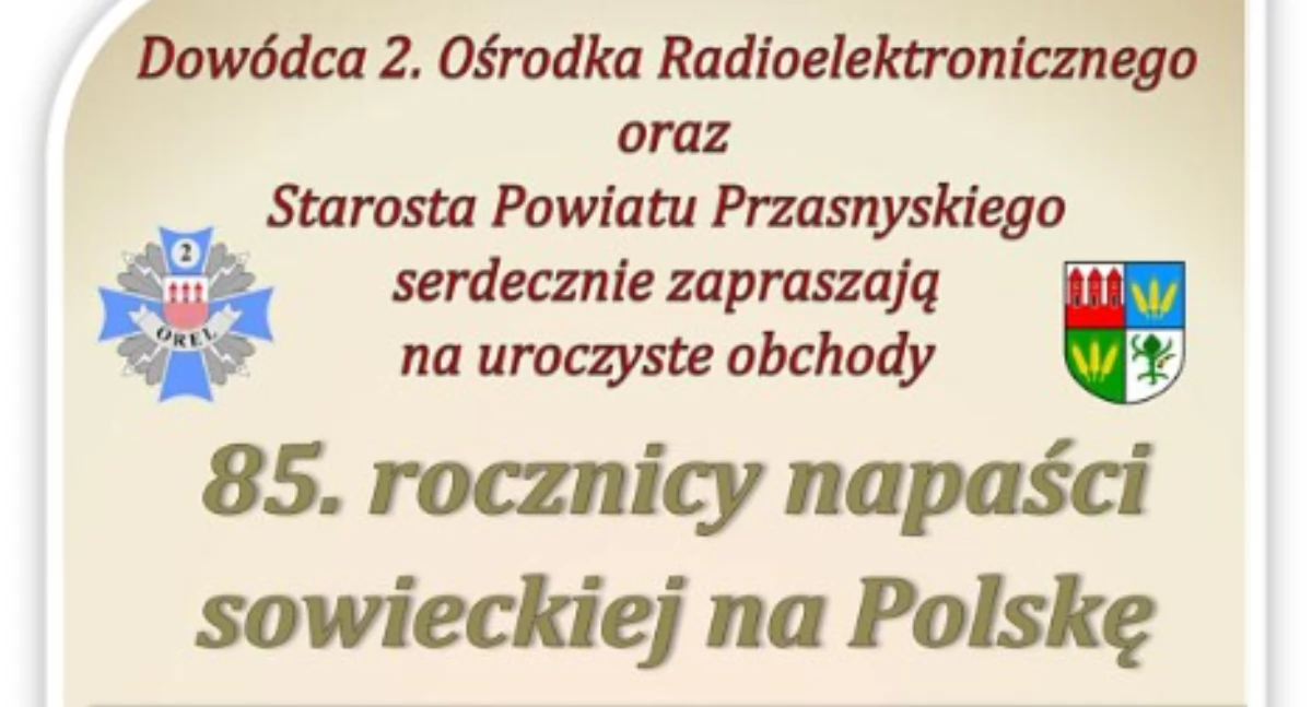 Święta i uroczystości , Uroczyste obchody rocznicy napaści sowieckiej Polskę - zdjęcie, fotografia