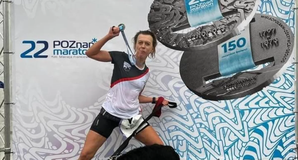Biegi, Edyta Sobierańska koroną maratonów - zdjęcie, fotografia