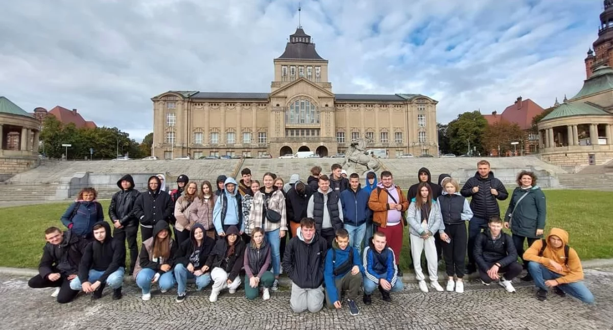 Szkoły średnie, Zwiedzili Pomorze Zachodnie Berlin - zdjęcie, fotografia
