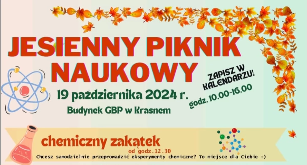 Festyny - Pikniki - Wydarzenia, Jesienny Piknik Naukowy Krasnem - zdjęcie, fotografia