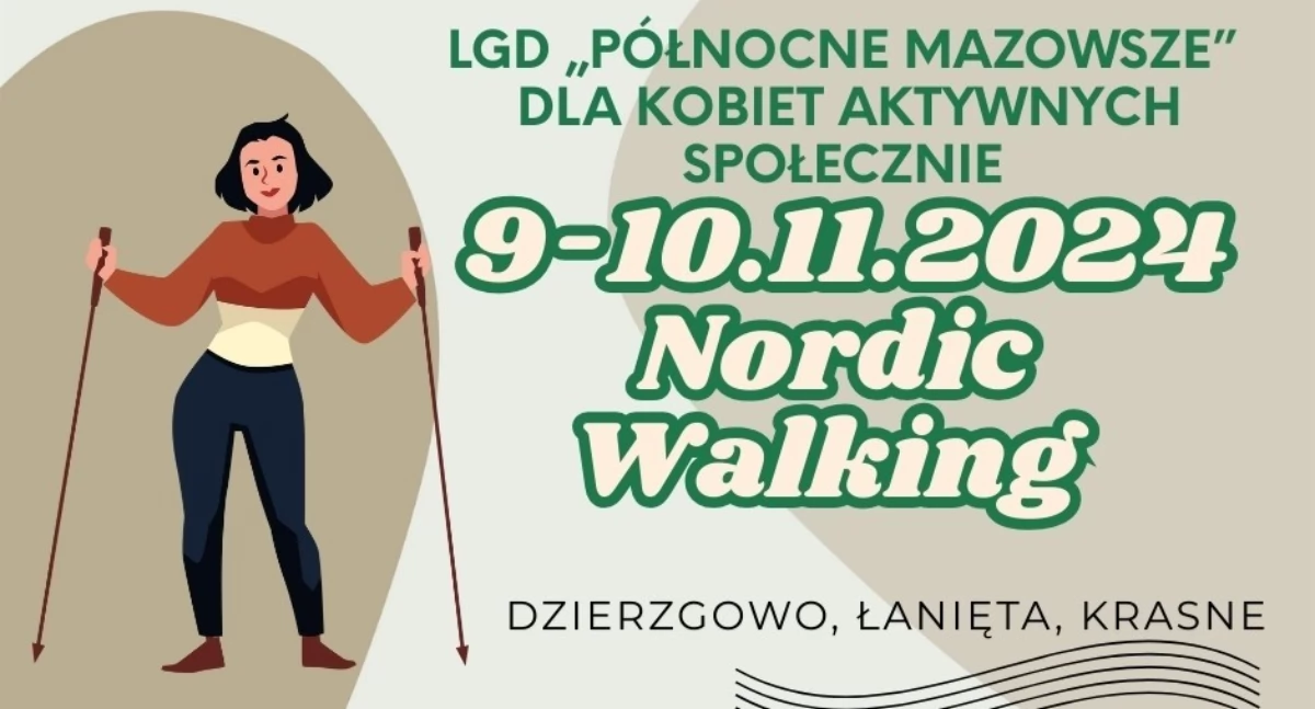 NGO - Stowarzyszania i Fundacje , Nordic Walking Północne Mazowsze kobiet aktywnych społecznie - zdjęcie, fotografia