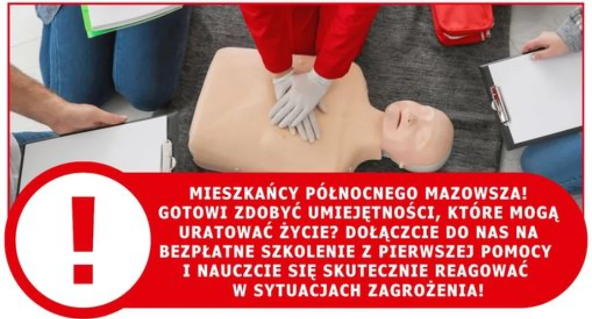 Warsztaty, Bezpłatne szkolenie pierwszej pomocy - zdjęcie, fotografia