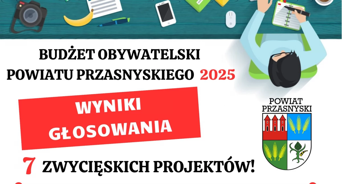 Starosta i Powiat, Budżet Obywatelski Powiatu Przasnyskiego rozdysponowany Zobacz zwycięskie projekty - zdjęcie, fotografia