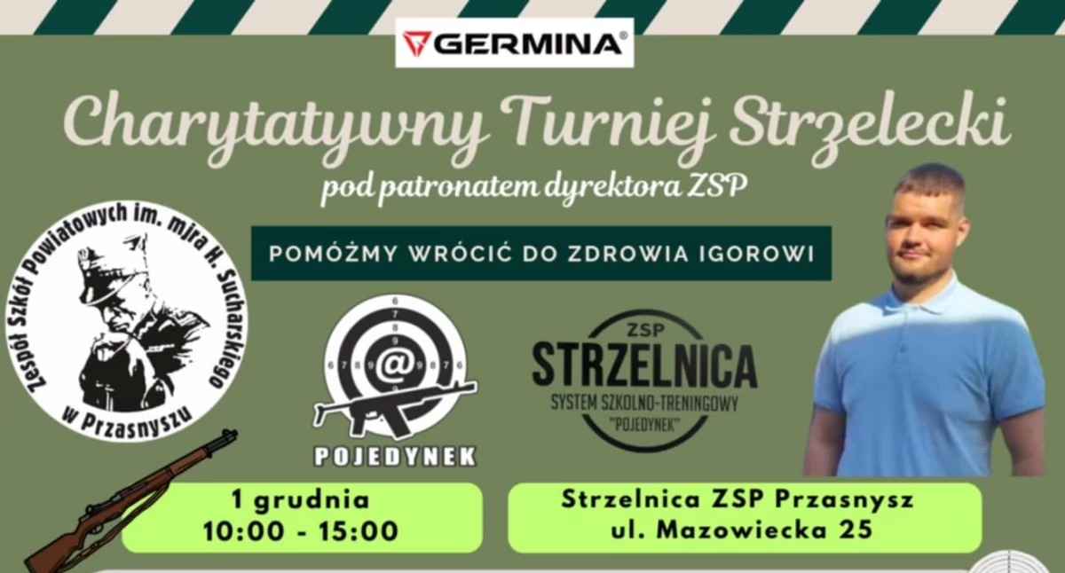 Charytatywne akcje, Charytatywny turniej strzelecki Igora - zdjęcie, fotografia