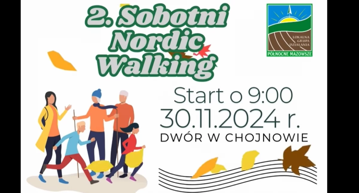 Biegi, Sobotni Nordic Walking Chojnowie - zdjęcie, fotografia