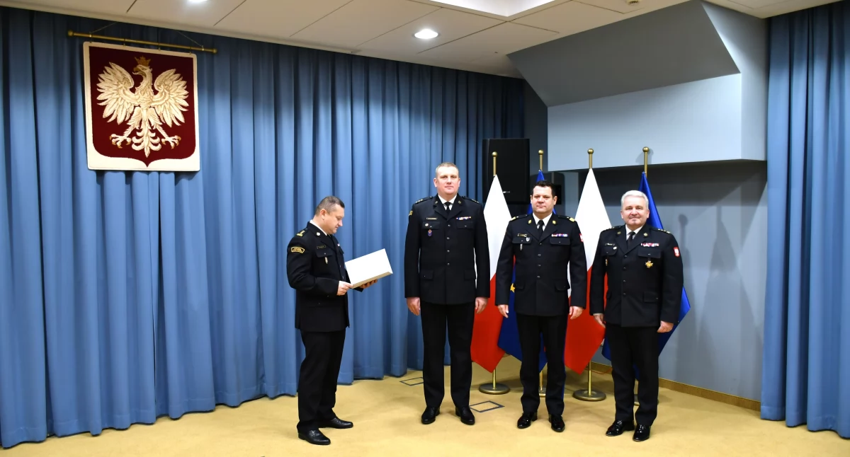 Pożary - Straż , Wręczenie powołania Zastępcę Komendanta Powiatowego Przasnyszu! - zdjęcie, fotografia