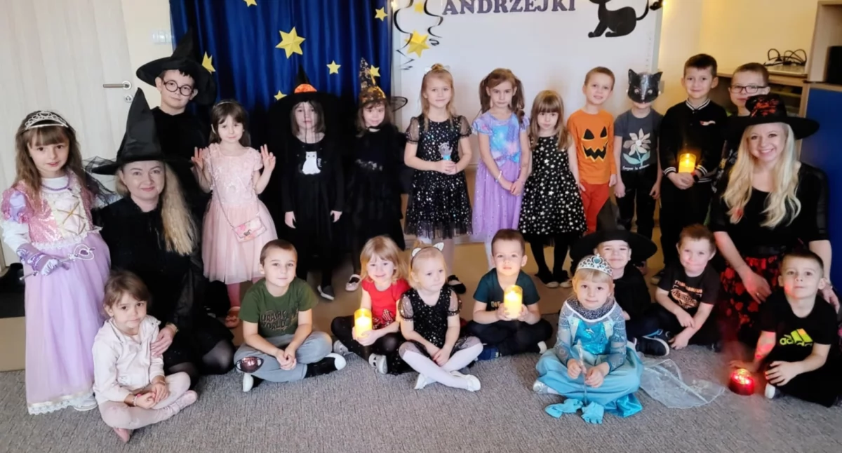 Przedszkola i Żłobki, Wyjątkowe Andrzejki przedszkolaków Bogatem - zdjęcie, fotografia