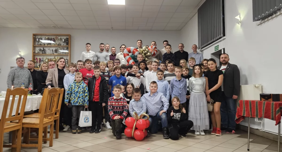 Święta i uroczystości , wigilia klubowa Iskra Krasne - zdjęcie, fotografia