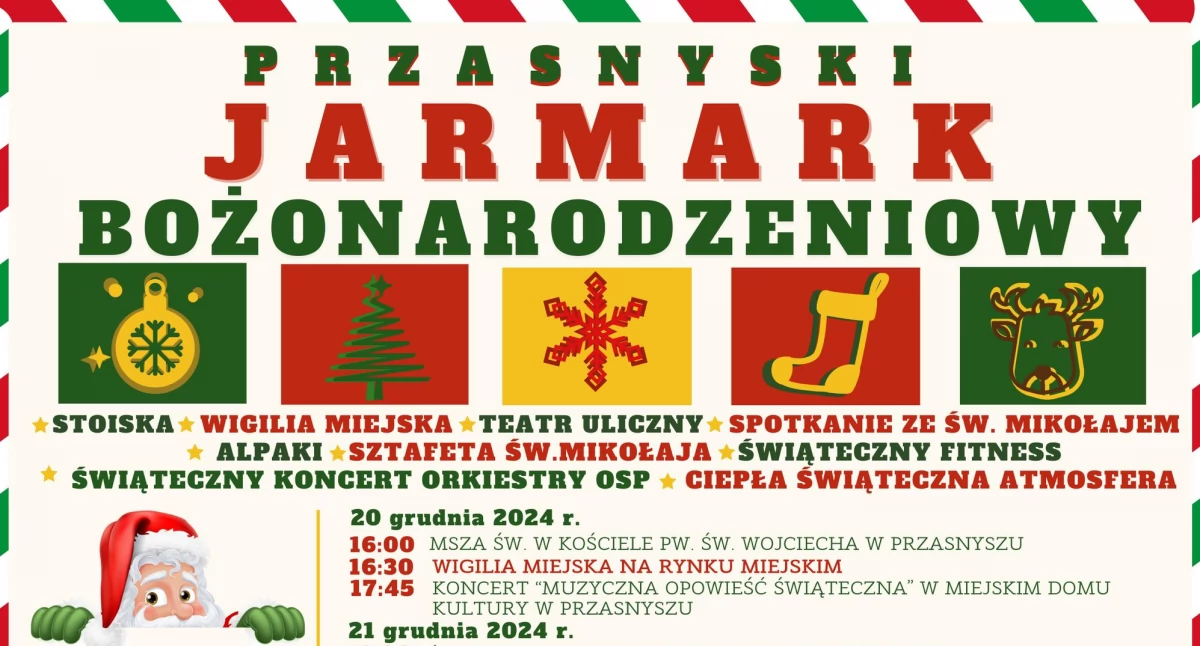 Festyny - Pikniki - Wydarzenia, Przasnyski Jarmark Bożonarodzeniowy [Program] - zdjęcie, fotografia