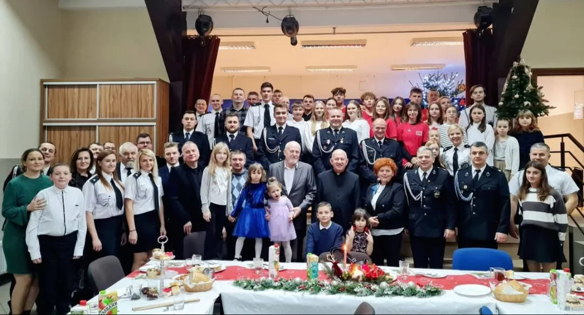 Pożary - Straż , Wigilijne Spotkanie Opłatkowe Bogate Tradycja Wspólnota - zdjęcie, fotografia