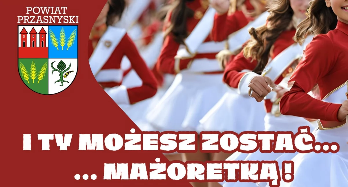Warsztaty, możesz zostać Mażoretką Ruszają bezpłatne zajęcia taneczno ruchowe - zdjęcie, fotografia