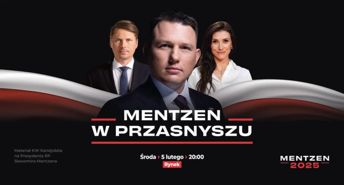 Wybory , Mentzen Przasnyszu - zdjęcie, fotografia