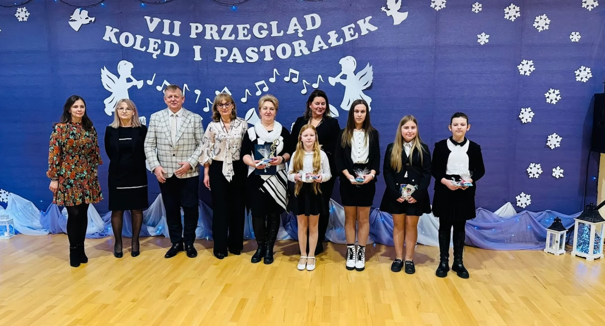 Koncerty, Przegląd Kolęd Pastorałek Przasnyszu Uczniowie Leszna wśród uczestników - zdjęcie, fotografia