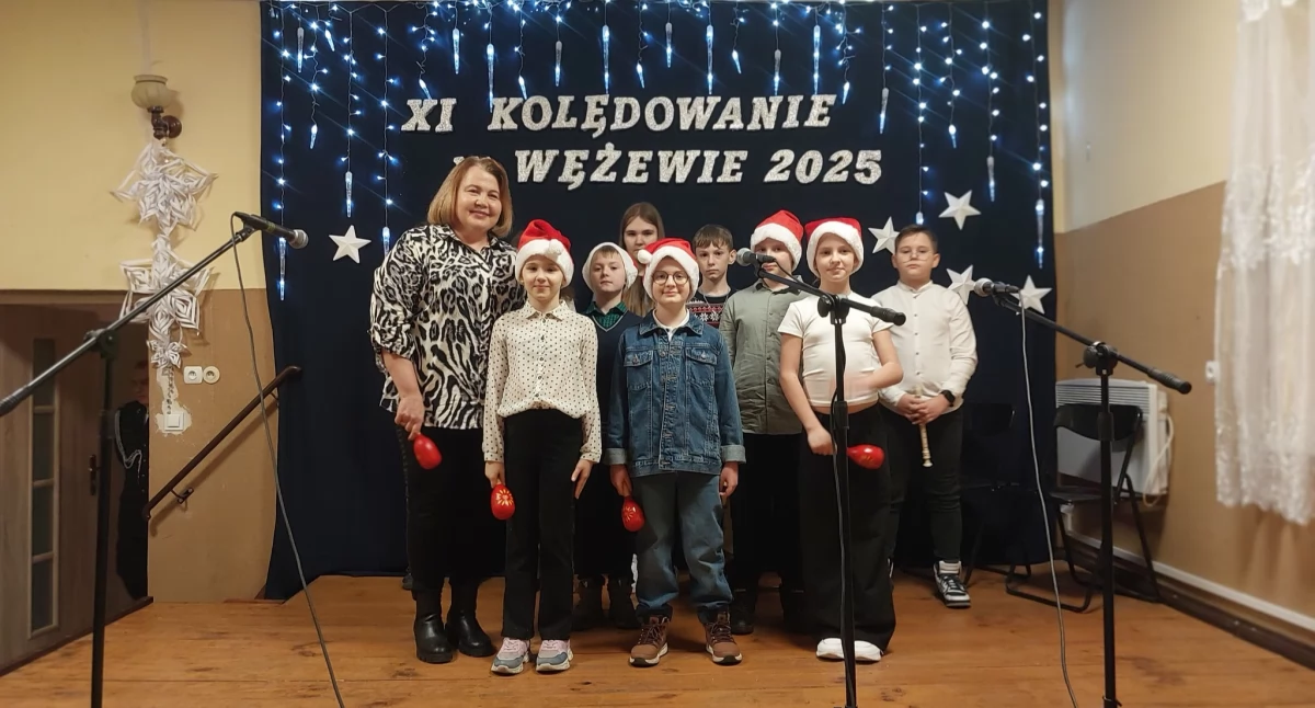 Koncerty, edycja kolędowania Wężewie współorganizowana przez Powiat Przasnyski - zdjęcie, fotografia