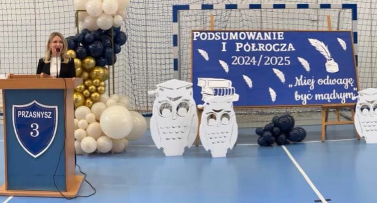 Szkoły podstawowe, Przasnyska Trójka podsumowała pierwsze półrocze - zdjęcie, fotografia