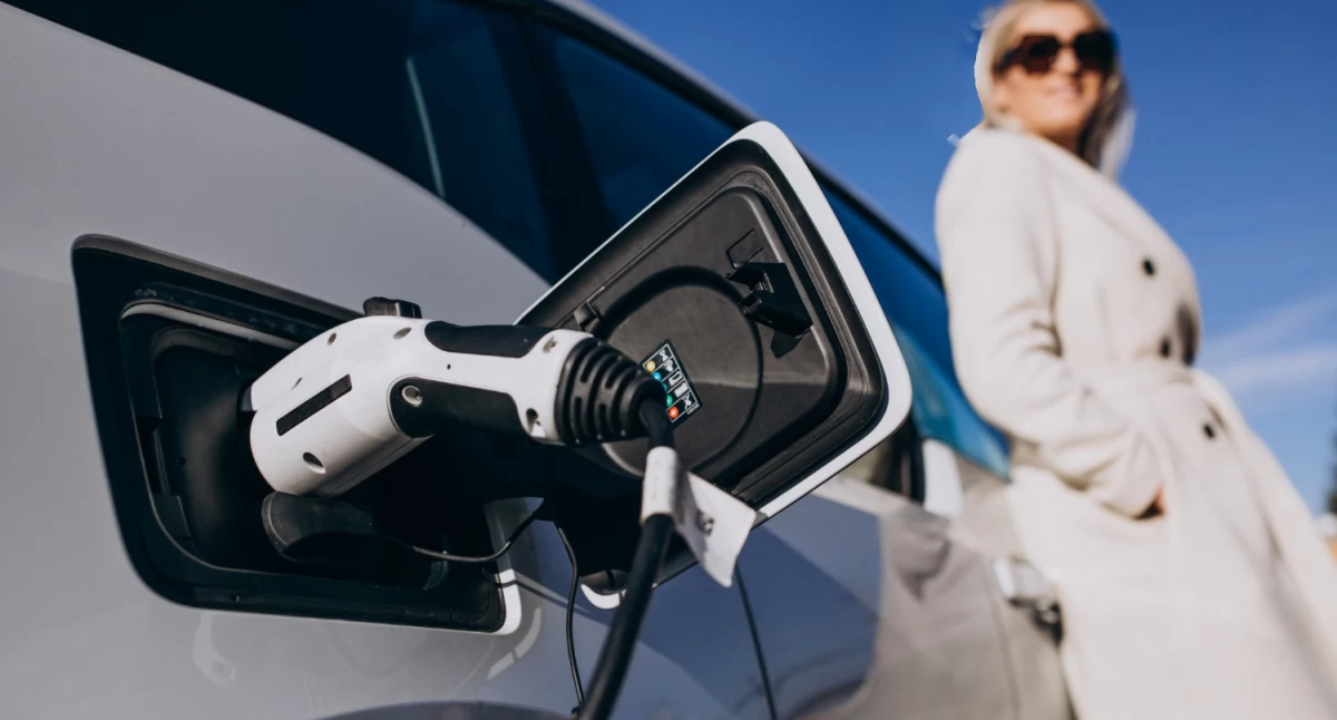 Promocje gospodarcze, samochód elektryczny Wypożycz sprawdź! - zdjęcie, fotografia