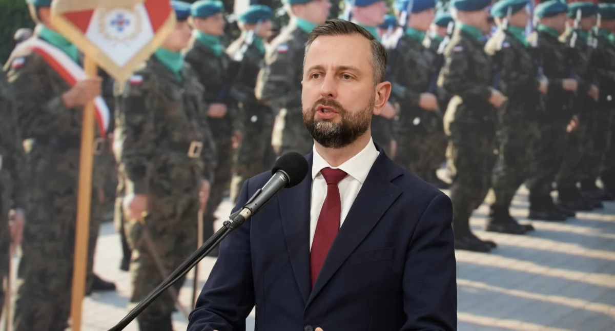 Wojsko, Minister Obrony Narodowej Władysław Kosiniak Kamysz Przasnyszu - zdjęcie, fotografia