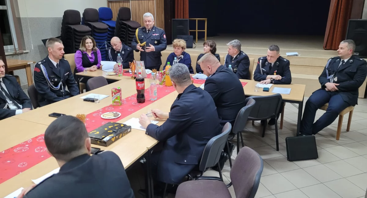 Pożary - Straż , Walne Zebranie Sprawozdawcze Bogate - zdjęcie, fotografia