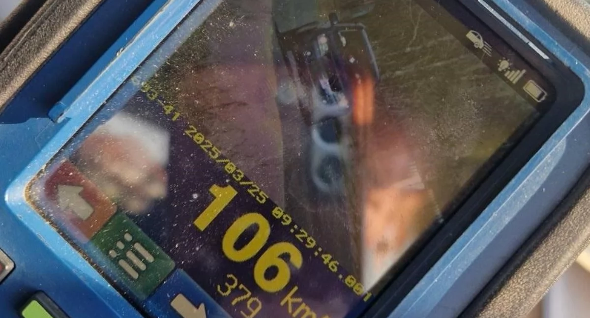 Kronika Kryminalna - Policja, Kolejny kierujący stracił swoje uprawnienia szybka jazdę - zdjęcie, fotografia