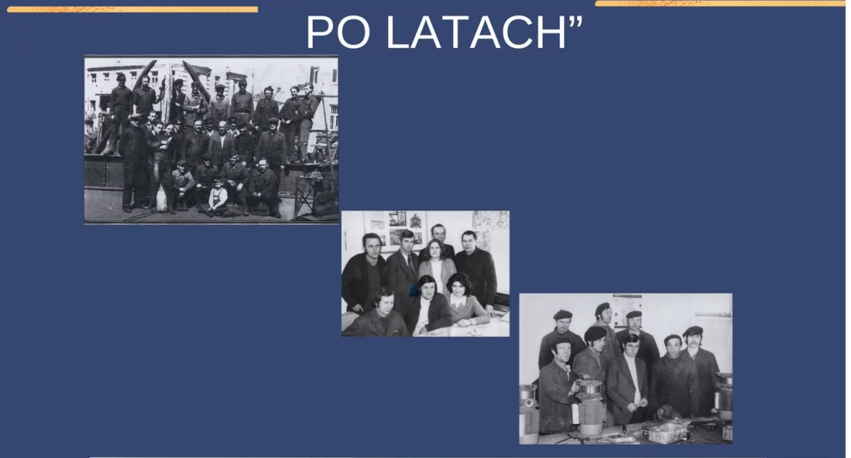 Historia, Zakładowe spotkania latach - zdjęcie, fotografia