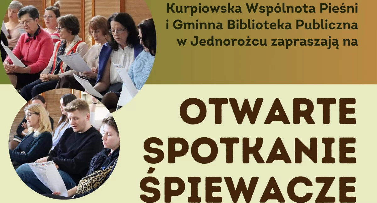 Warsztaty, Otwarte spotkanie śpiewacze Jednorożcu - zdjęcie, fotografia