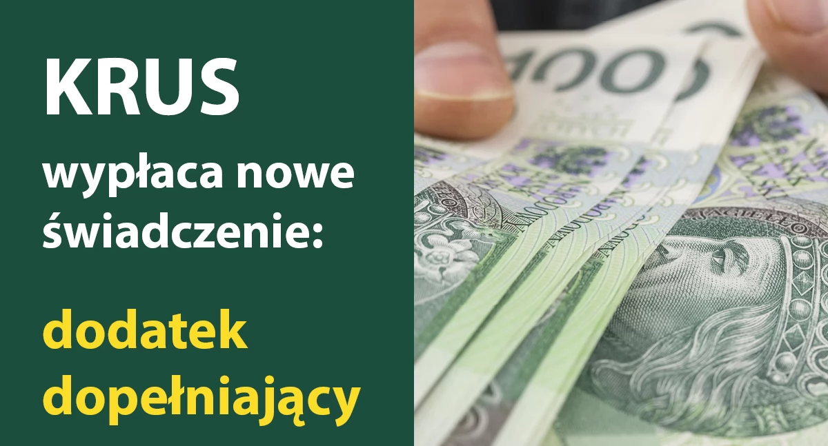 Serwis rolniczy, świadczenie pieniężne dodatek dopełniający - zdjęcie, fotografia