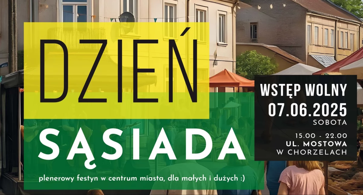 Festyny - Pikniki - Wydarzenia, Dzień Sąsiada Chorzelach - zdjęcie, fotografia