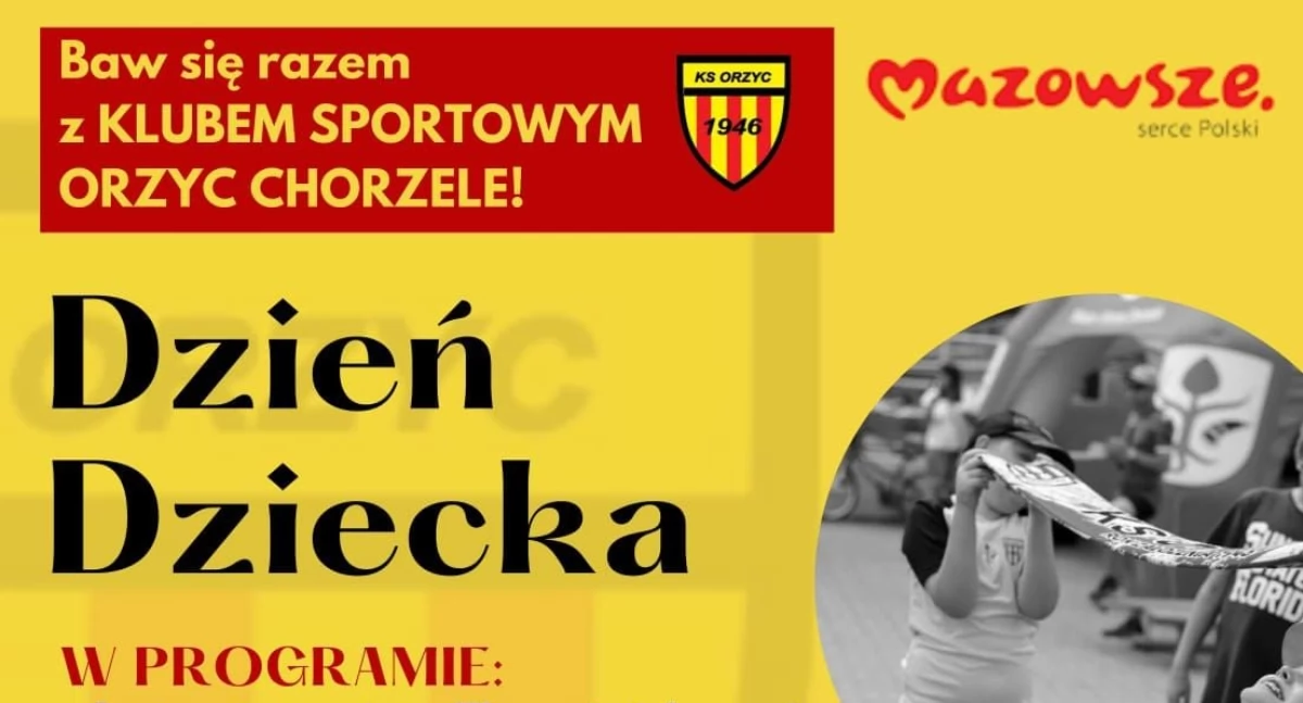 Festyny - Pikniki - Wydarzenia, Dzień Dziecka Orzyc - zdjęcie, fotografia