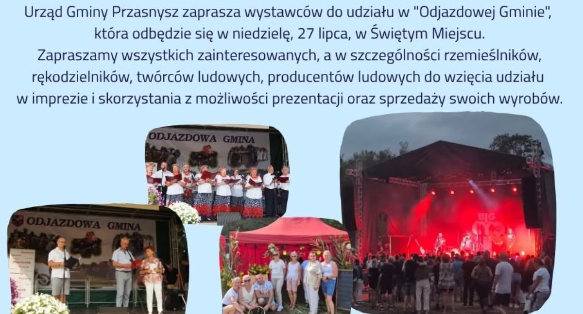 Festyny - Pikniki - Wydarzenia, Odjazdowa Gmina Święto Tradycji Kreatywności Świętym Miejscu - zdjęcie, fotografia