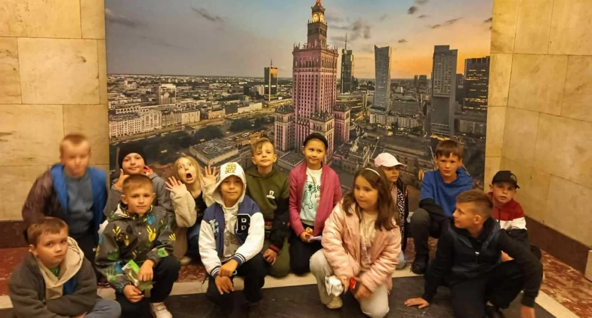 Szkoły podstawowe, Uczniowie Bogatego zwiedzili Warszawę - zdjęcie, fotografia