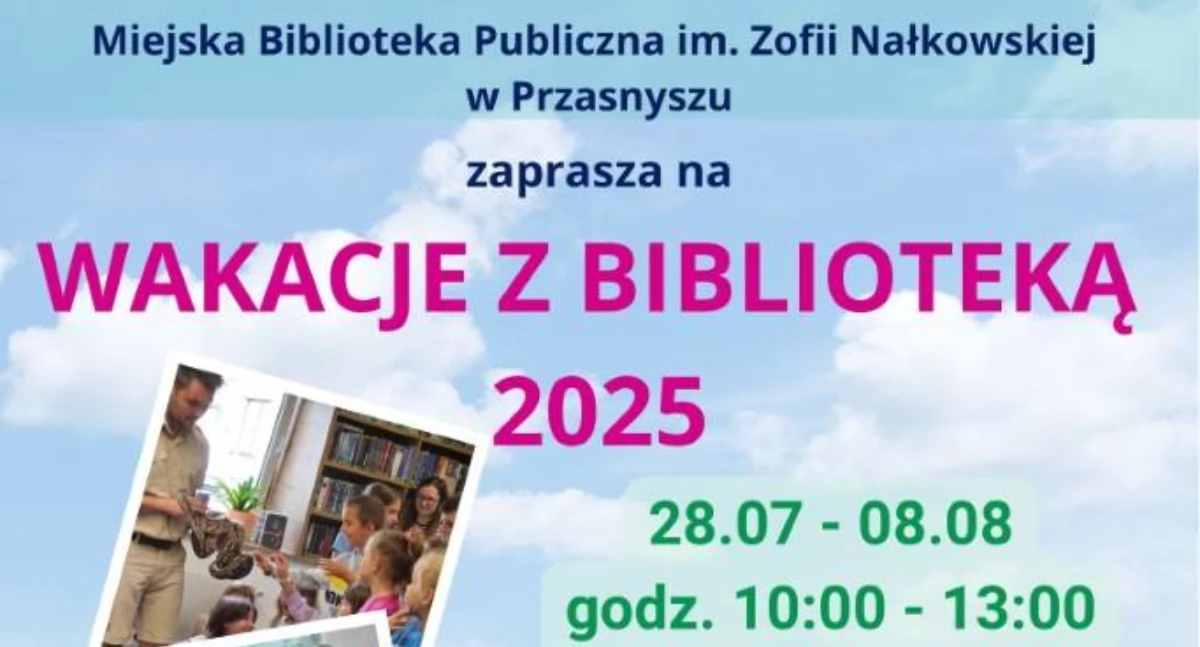 Warsztaty, Wakacje Biblioteką Ruszyły zapisy - zdjęcie, fotografia