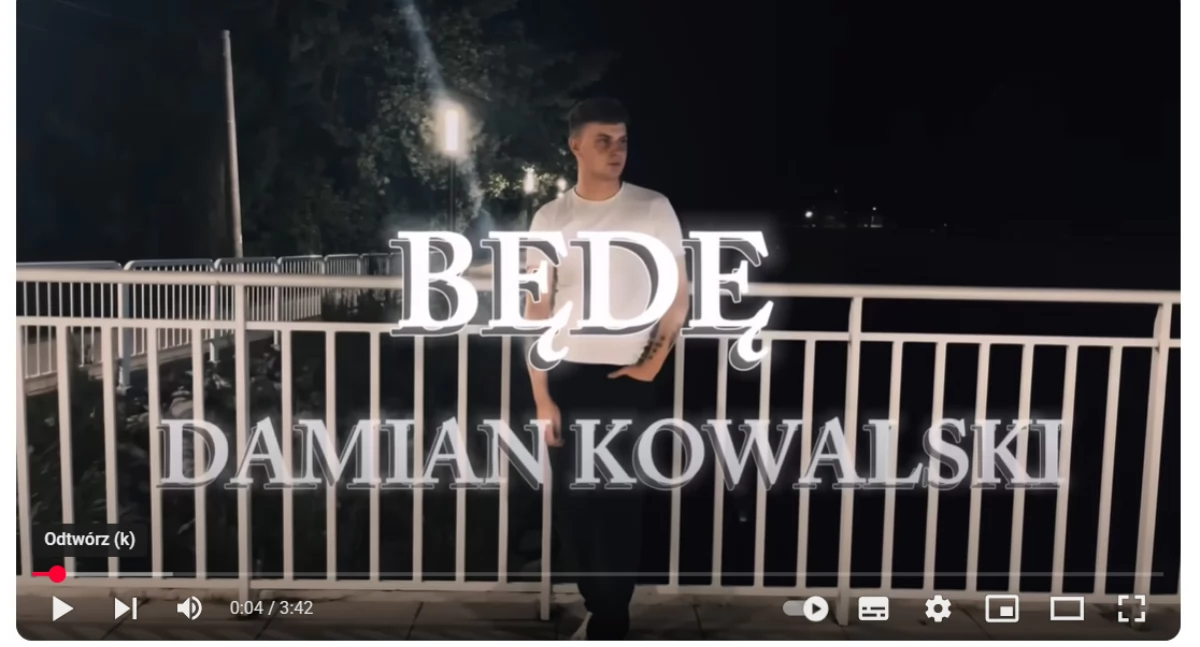 Koncerty, Premiera nowego utworu Damiana Kowalskiego Będę - zdjęcie, fotografia