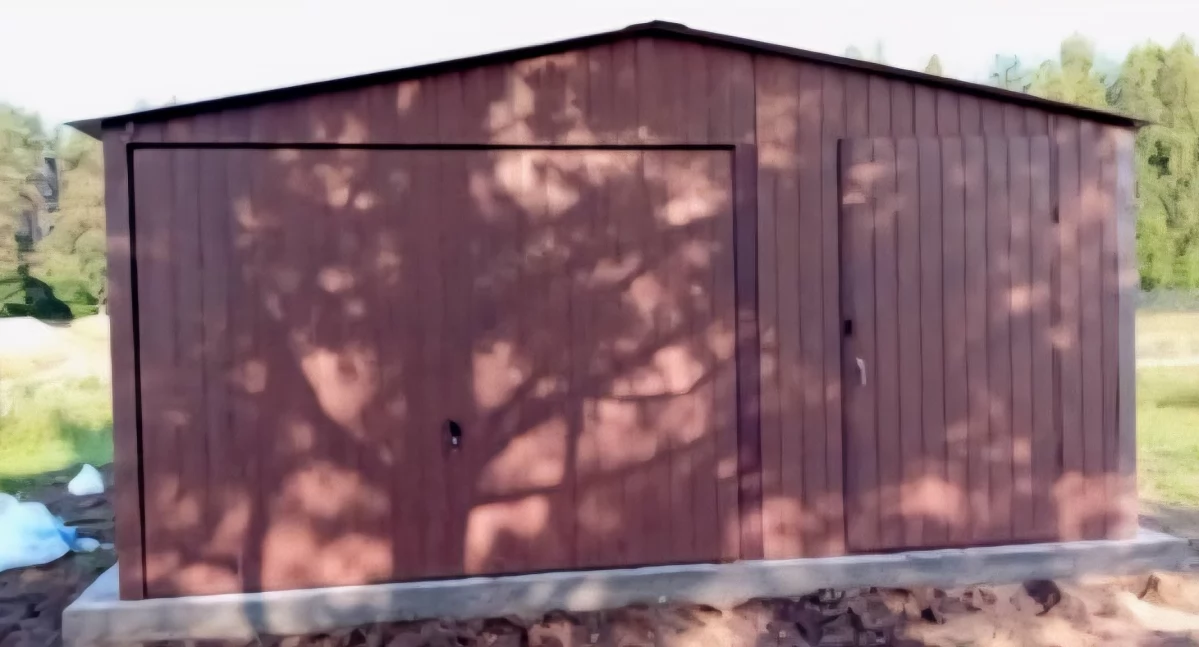 Drogi - remonty - inwestycje, garaż działce przedszkolnej Starej Krępie - zdjęcie, fotografia