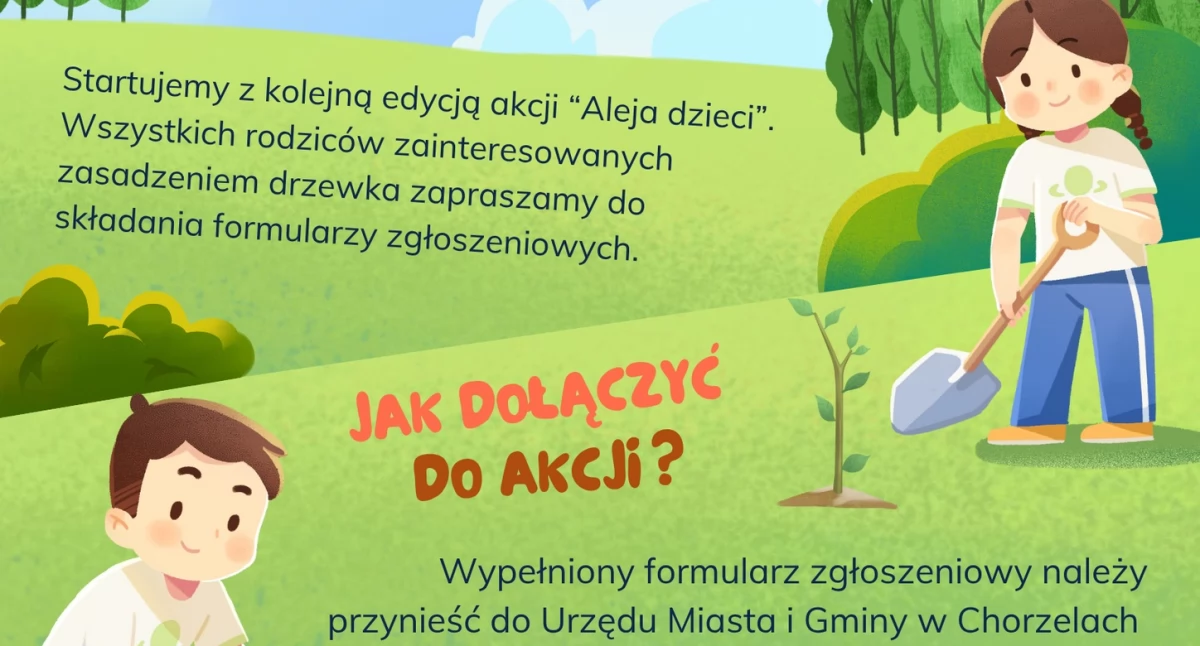 Styl Życia, Aleja Dzieci dziewiąty wyjątkowa akcja najmłodszych mieszkańców gminy Chorzele - zdjęcie, fotografia