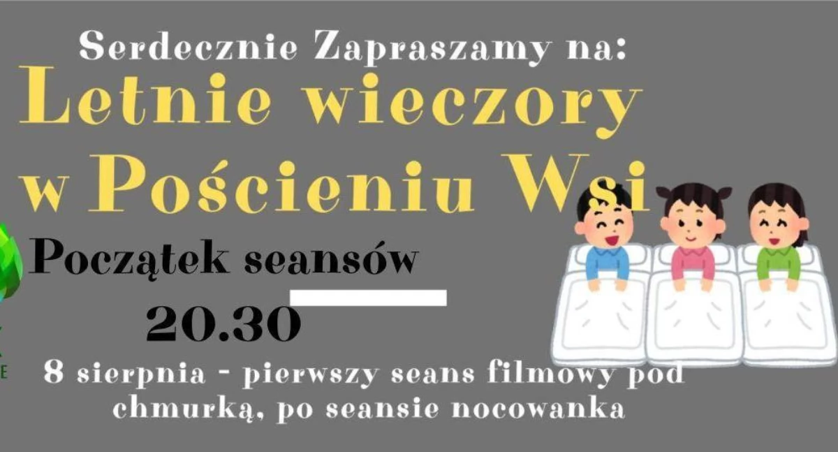 Kino, Letnie wieczory Pościeniu - zdjęcie, fotografia