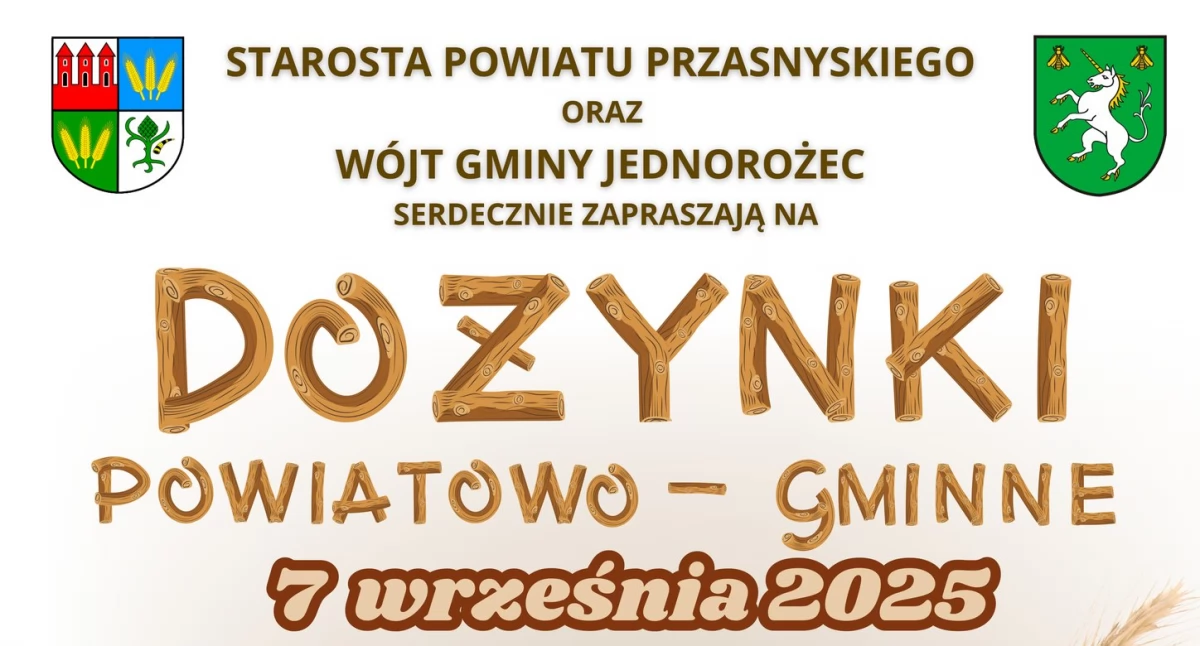 Festyny - Pikniki - Wydarzenia, Dożynki Powiatowo Gminne Jednorożcu Święto Plonów tuż! - zdjęcie, fotografia