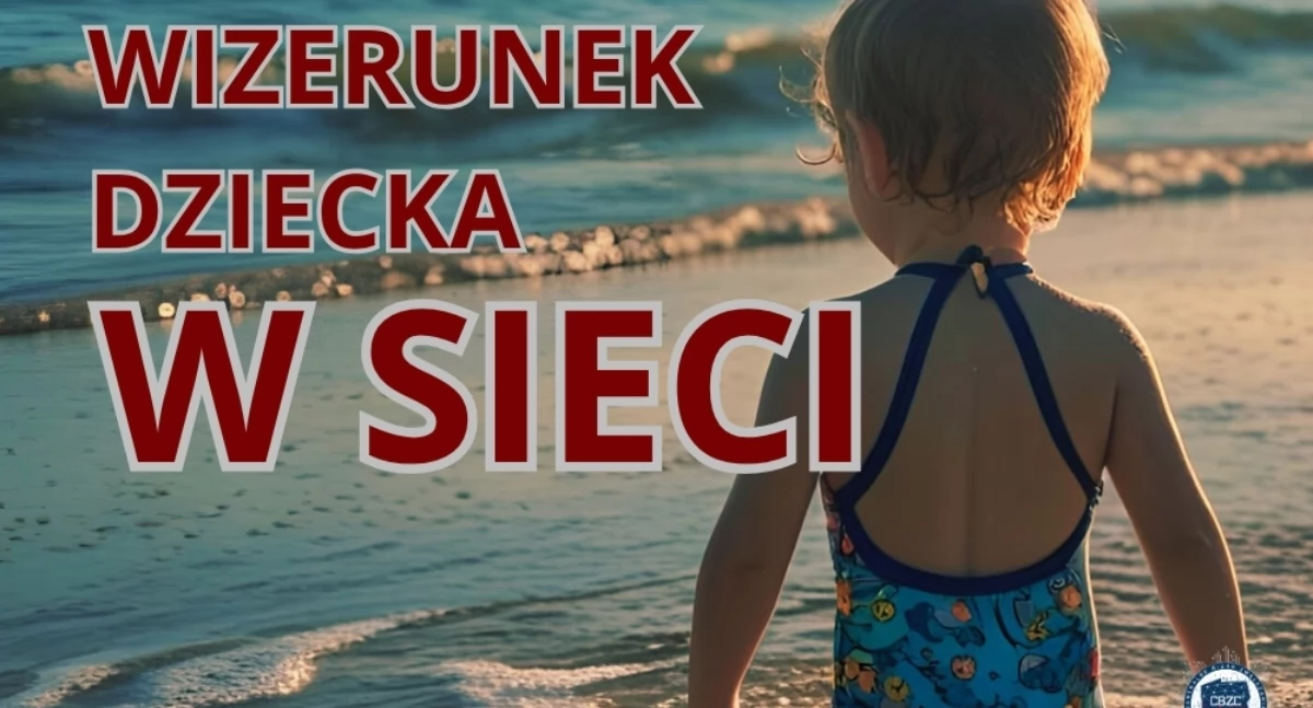 Komunikaty policji , Niewinne zdjęcia wakacji wizerunek dziecka sieci - zdjęcie, fotografia