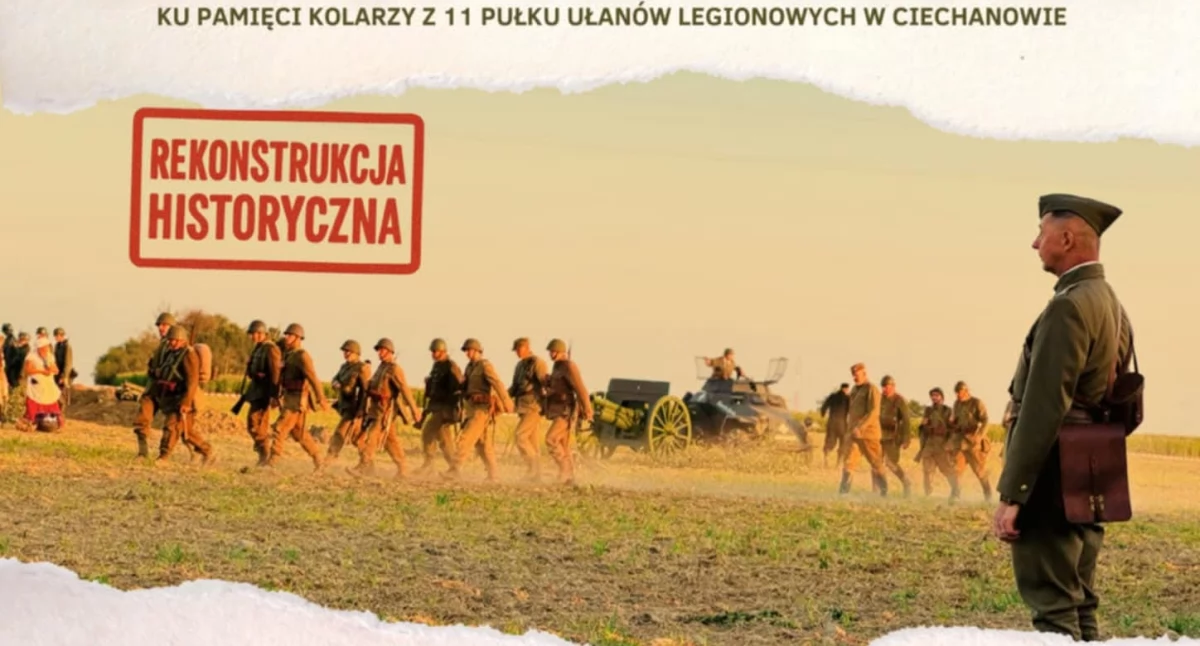 Festyny - Pikniki - Wydarzenia, rowerowy piknik rekonstrukcja historyczna Czekają atrakcji - zdjęcie, fotografia