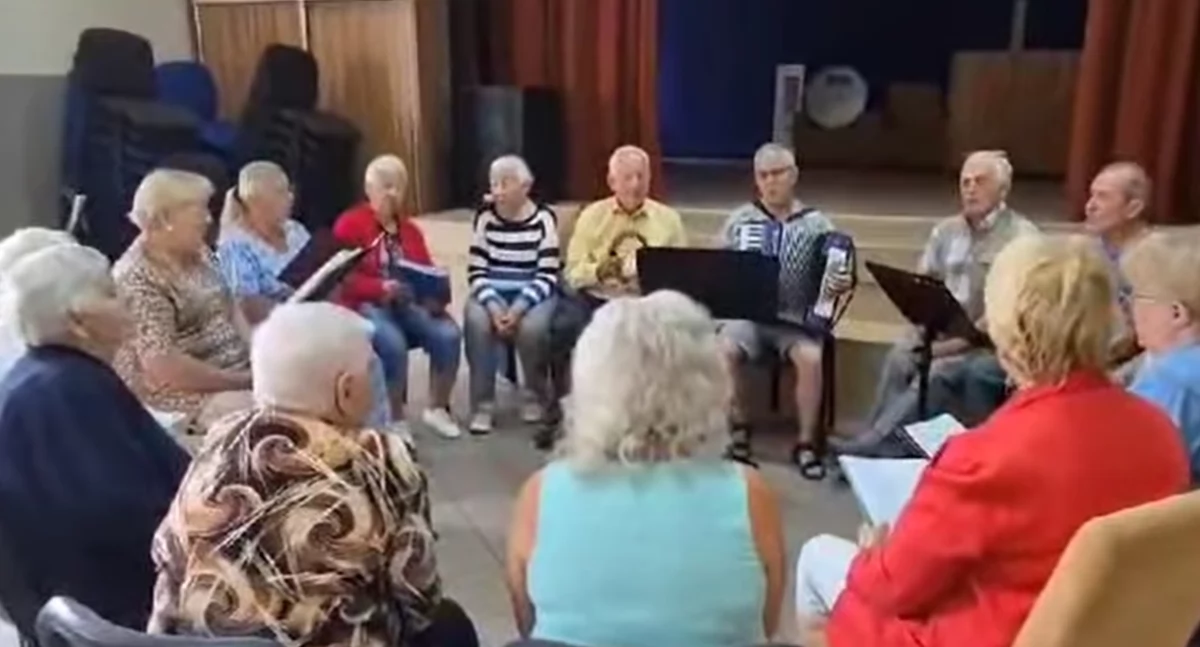 Warsztaty, Warsztaty wokalne seniorów - zdjęcie, fotografia