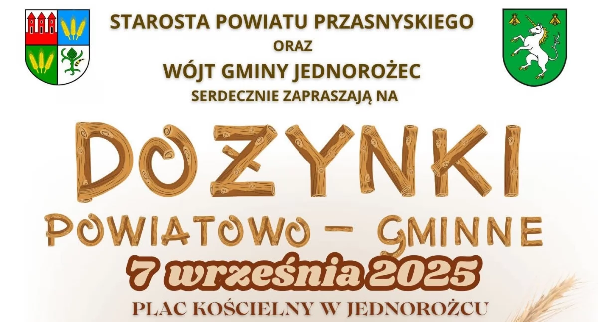 Festyny - Pikniki - Wydarzenia, Dożynki Powiatowo–Gminne Jednorożcu Święto Plonów Ludzkiej Wdzięczności - zdjęcie, fotografia