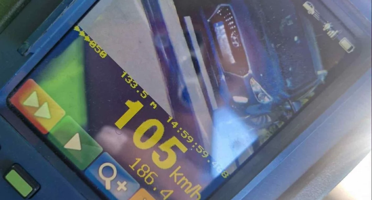 Kronika Kryminalna - Policja, Pędziła obszarze zabudowanym - zdjęcie, fotografia