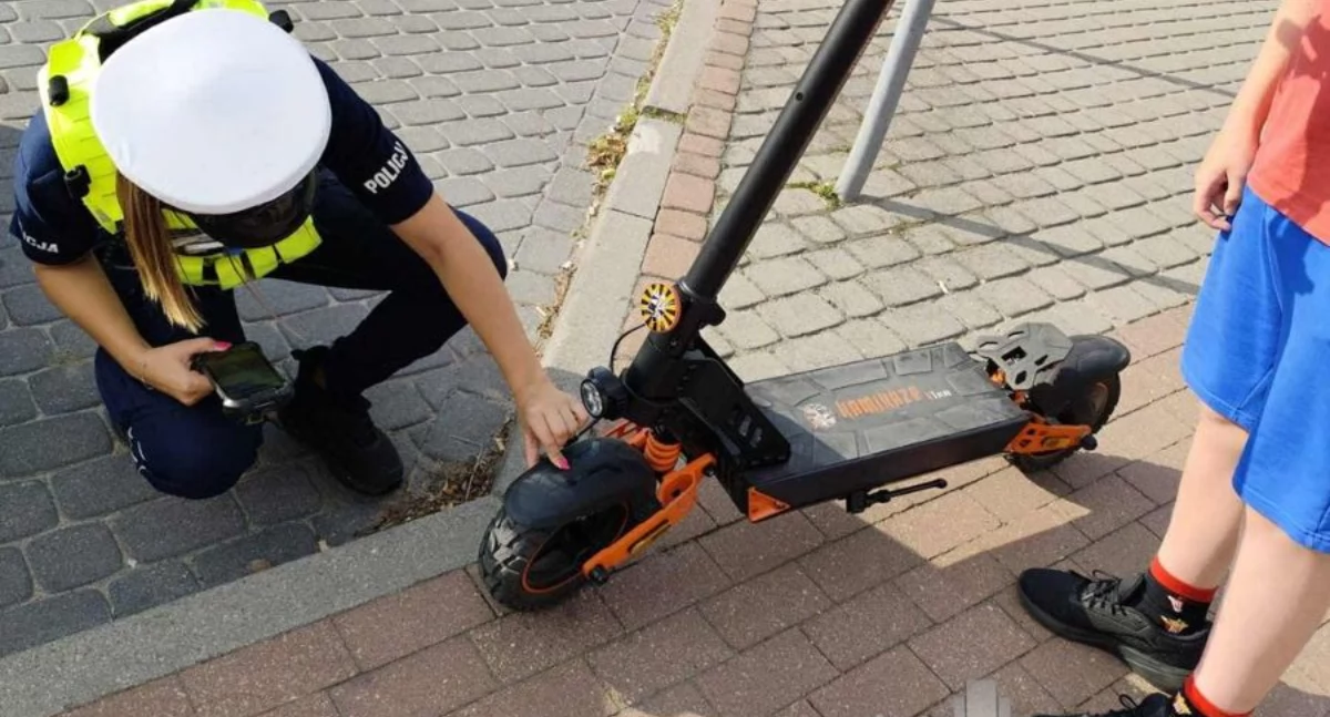 Komunikaty policji , Podsumowanie działań hulajnoga rower lokalnie” terenie powiatu przasnyskiego - zdjęcie, fotografia