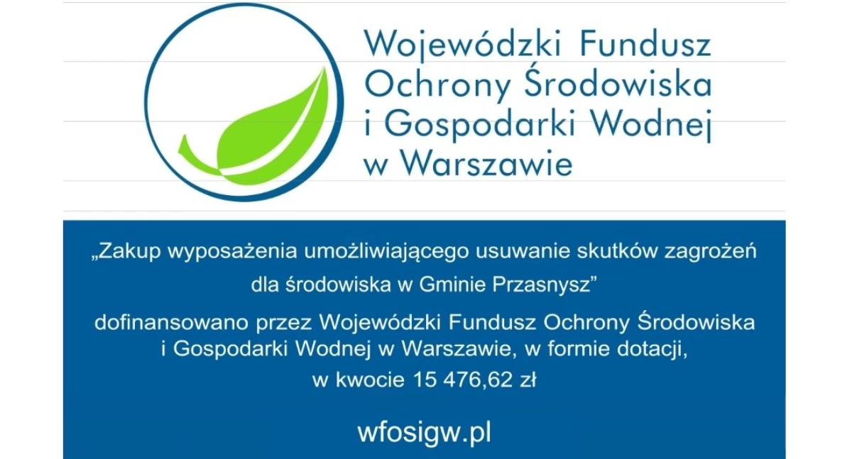 Samorządy Gminne, Gmina Przasnysz inwestuje bezpieczeństwo mieszkańców ochronę środowiska! - zdjęcie, fotografia